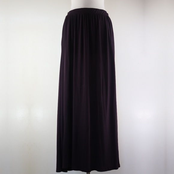 H&M Lavender Purple A-line Maxi L Skirt - Picture 2 of 6